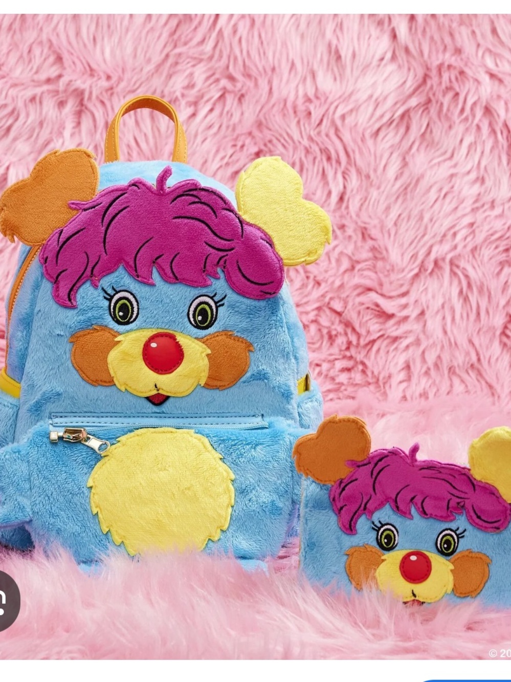 💕PRICE FIRM💕NWOT Loungefly Hasbro
Popples Cosplay
Plush Backpack+wallet SET